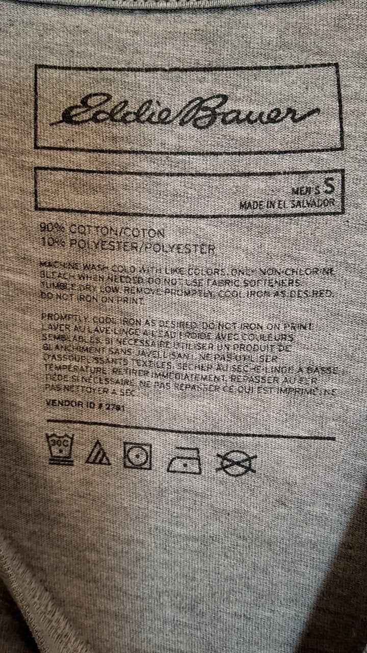 Eddie Bauer T-Shirt S Gray