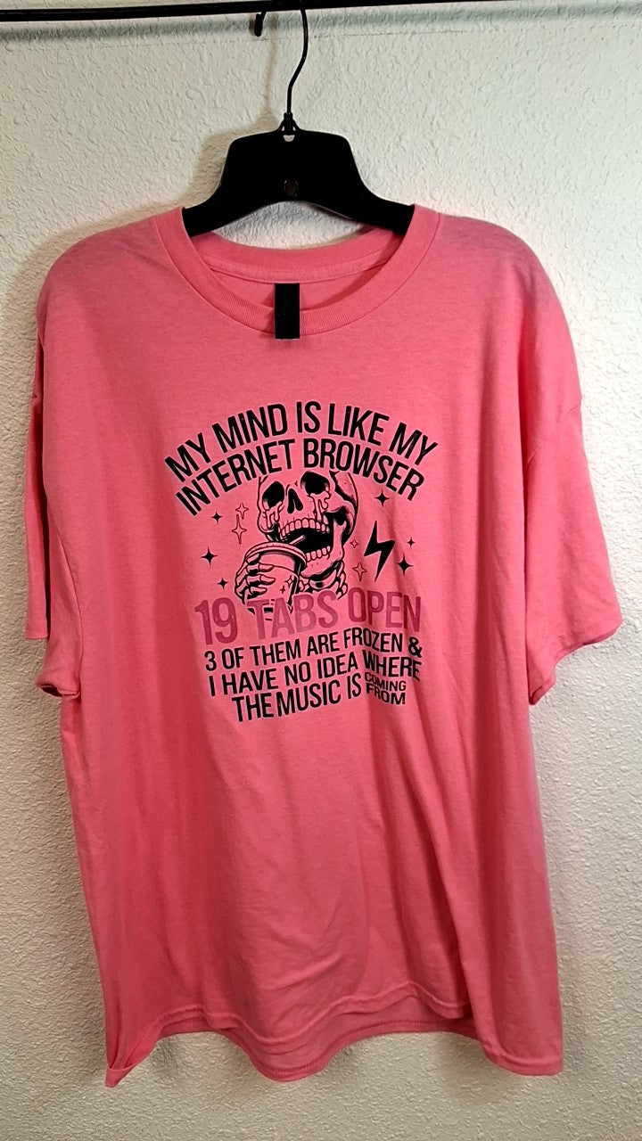 Gildan T-Shirt XL Pink