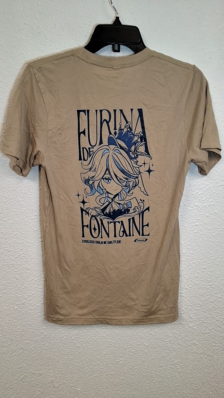 Diabeetus/Furina T-Shirt S Beige