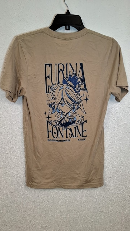 Diabeetus/Furina T-Shirt S Beige
