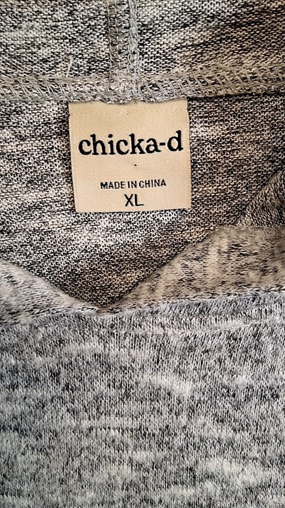 chicka-d Cyclones Hoodie XL Gray