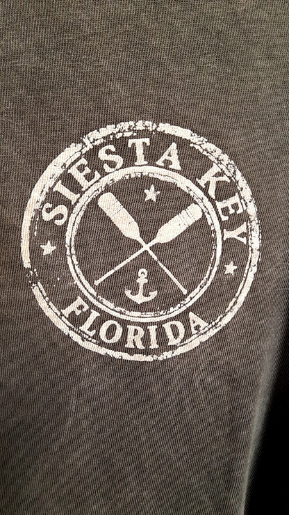 U.S. Vintage Siesta Key FL Shirt L Dark Gray