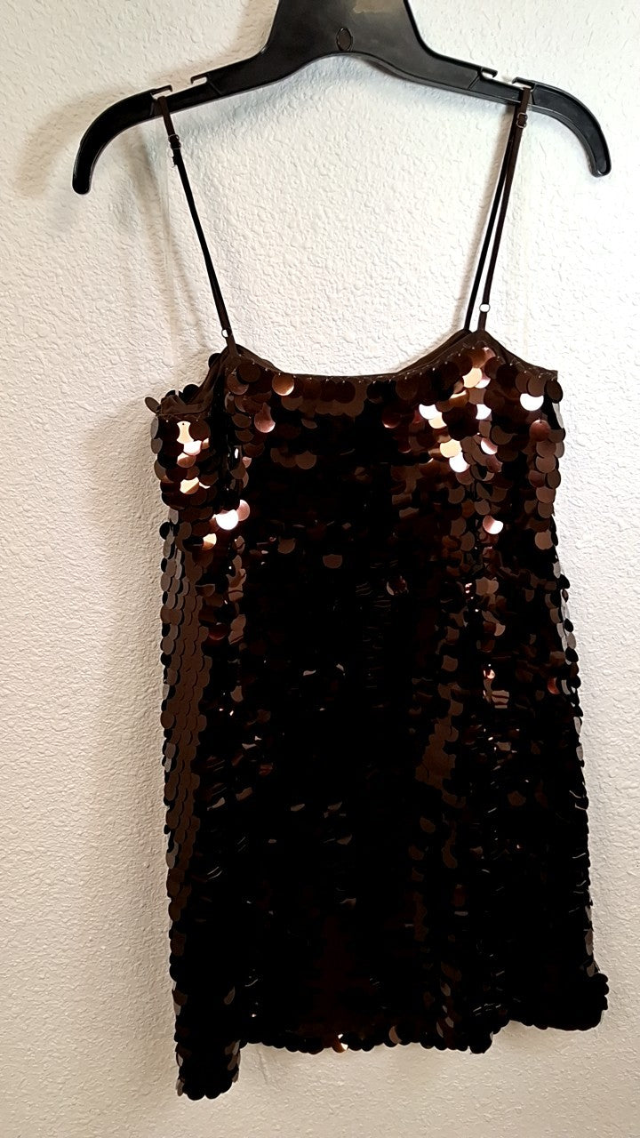A New Day Dress M Brown