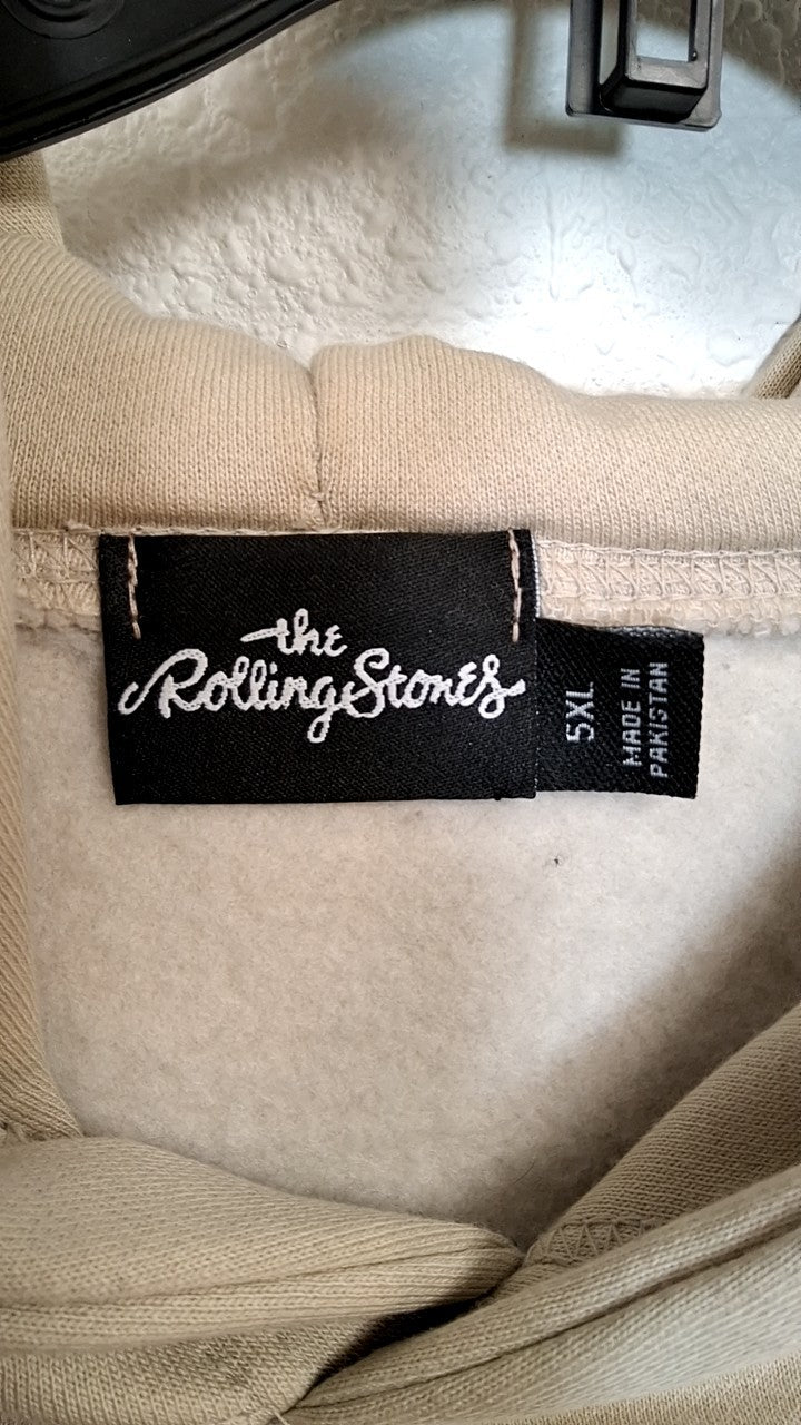 The Rolling Stones Hoodie 5xl Beige