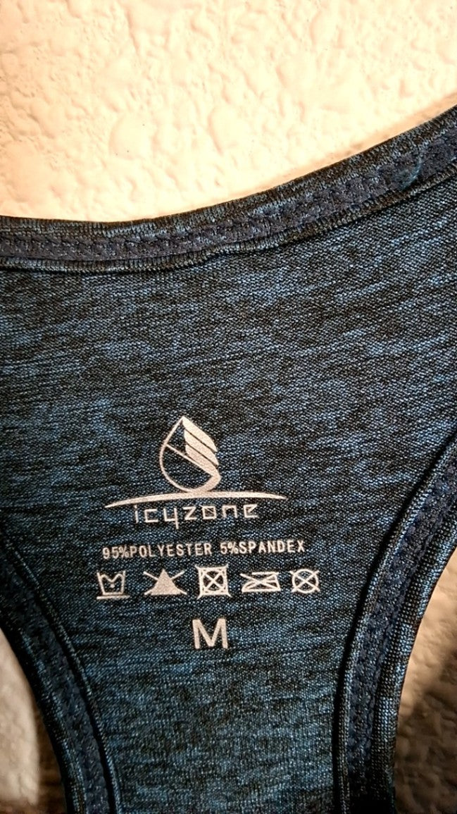 Icyzone Tank Top M Dark Gray