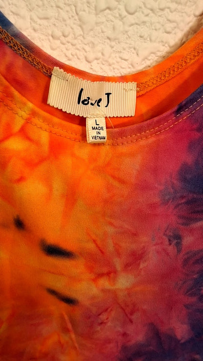 Love J Dress L Tie-Die