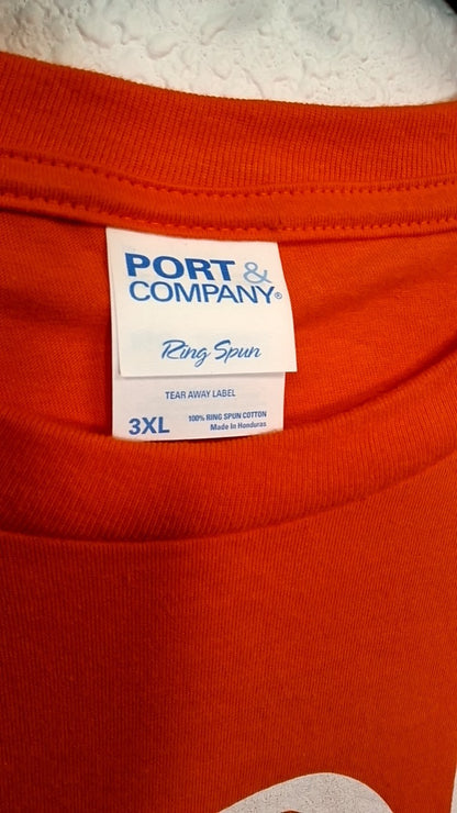 Hot Sauce Packet T-Shirt 3XL Orange