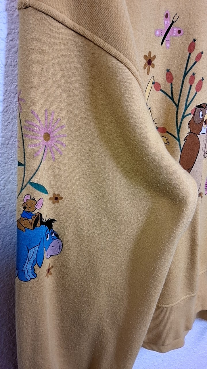 Winnie the Pooh Sweatshirt XXL Yellow