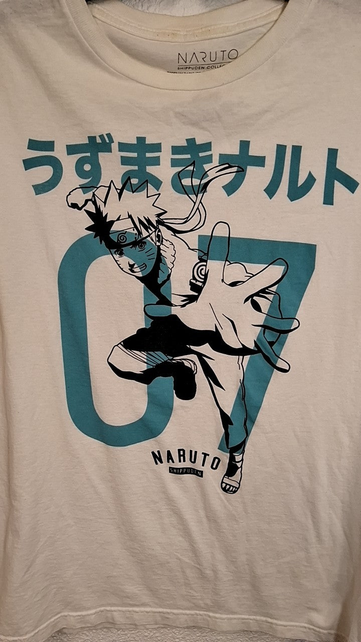 NARUTO T-Shirt S White