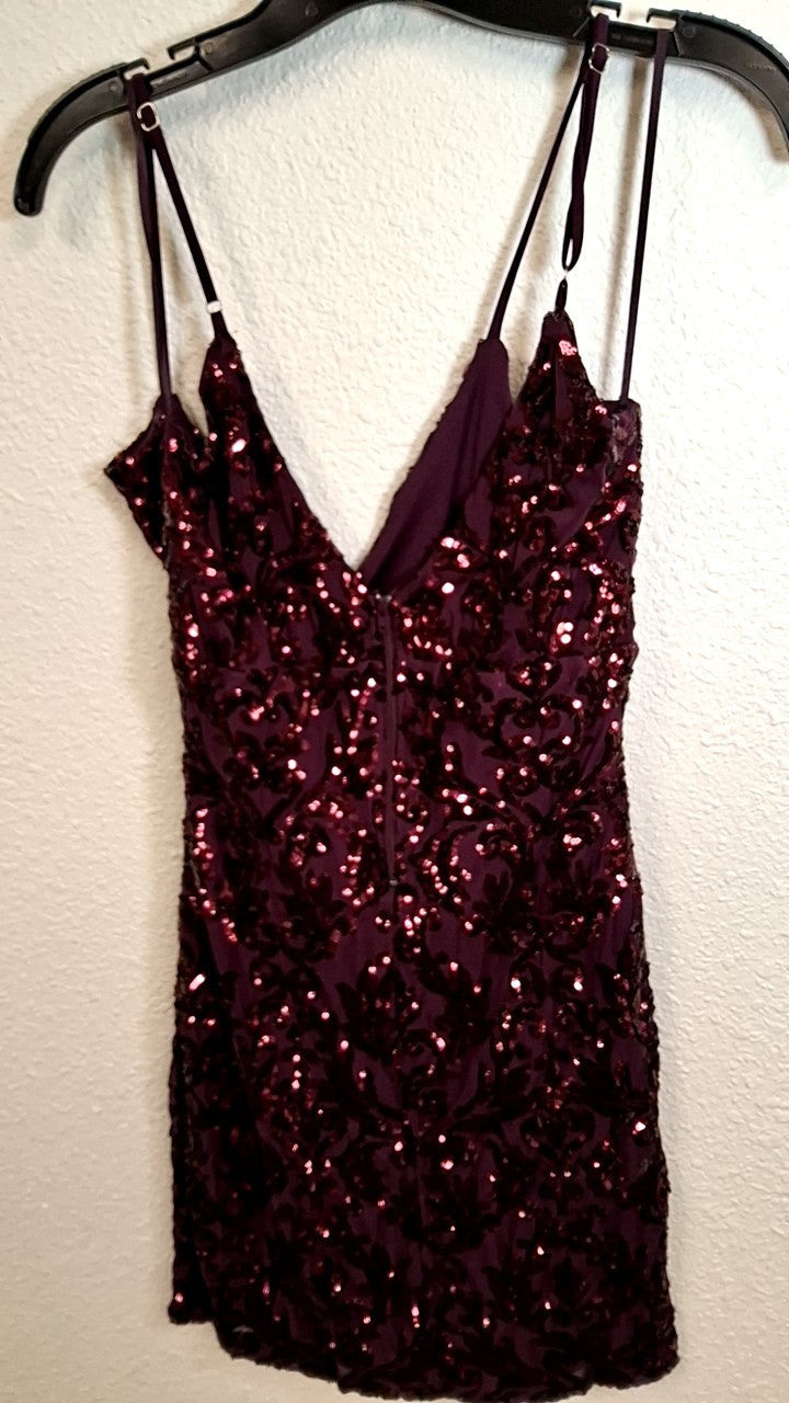 Windsor Dress L Burgundy