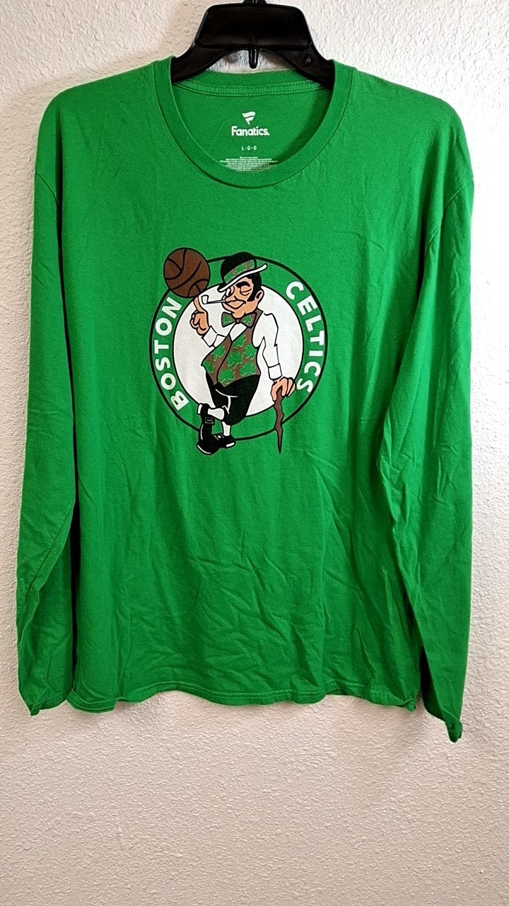 Fanatics Boston Celtics Shirt L Green