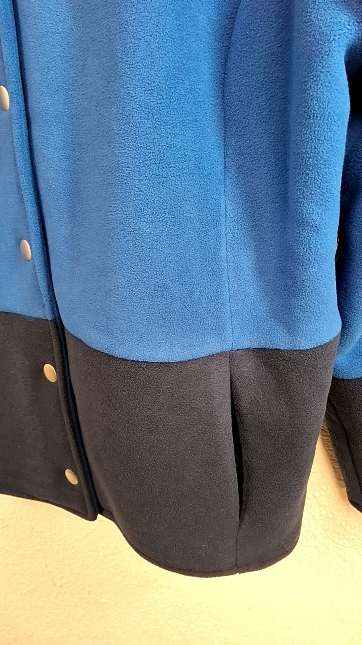Susan Graves Jacket XL Blue and Navy