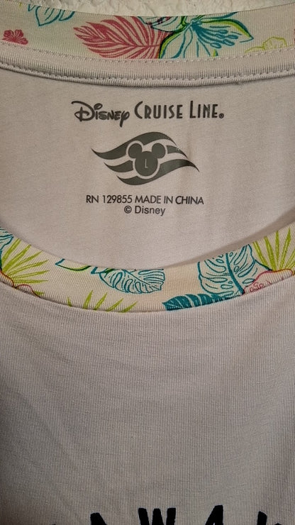 Disney Cruise Line T-Shirt L Multicolor
