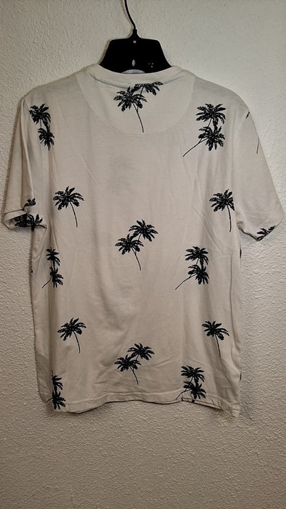 Cactus Man T-Shirt L White