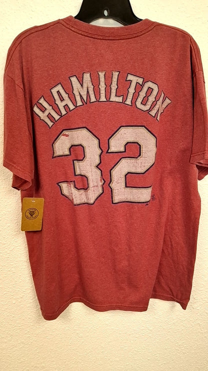 Texas Rangers Hamilton Shirt L Red