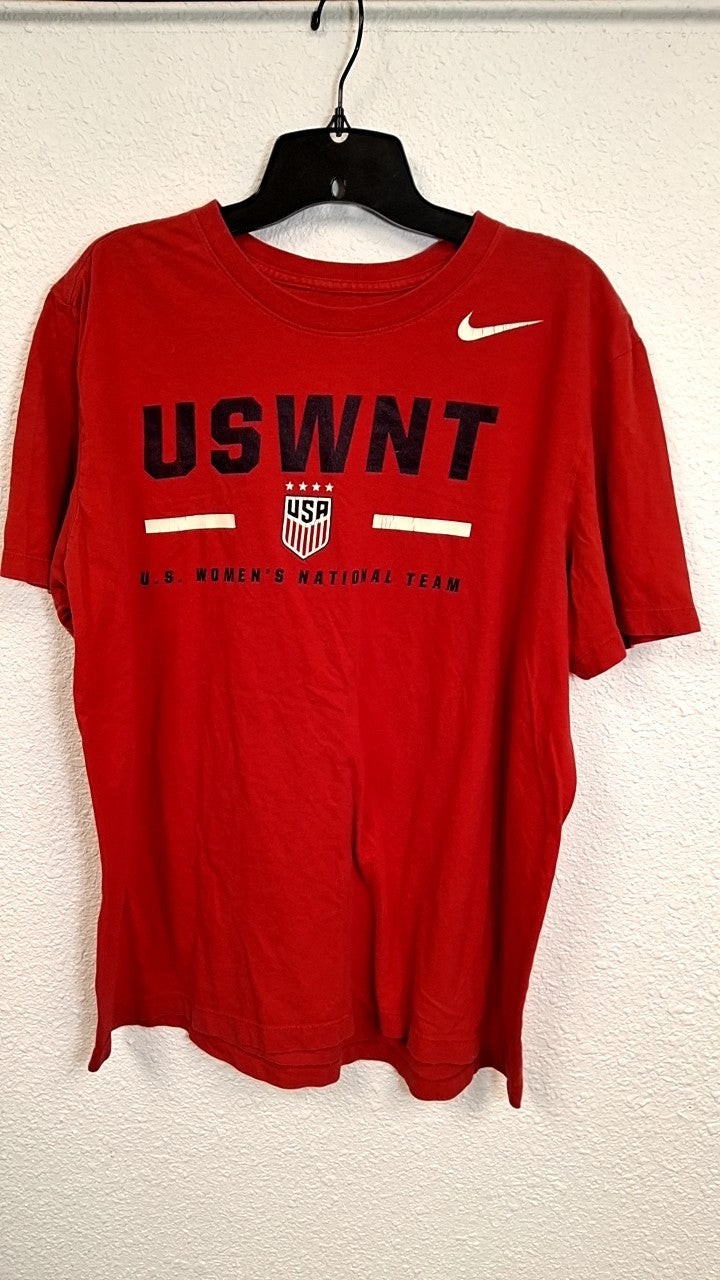 Nike USWNT T-Shirt L Red