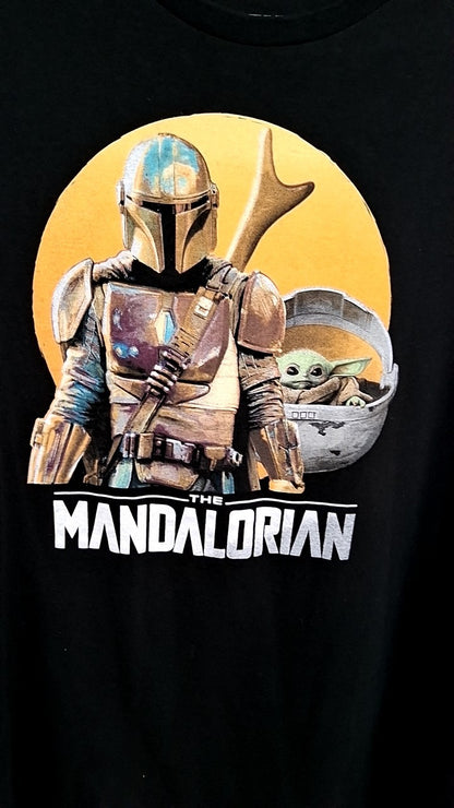 Star Wars Mandalorian T-Shirt XXL Black