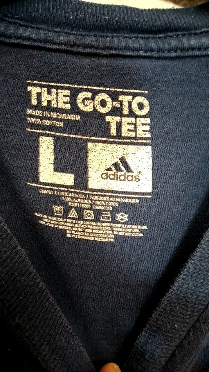 Adidas Dallas  Mavericks T-Shirt L Navy blue