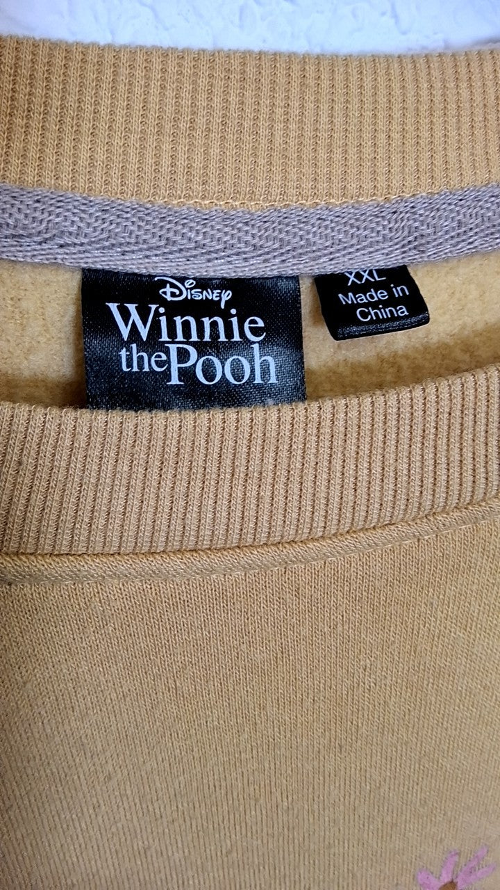 Winnie the Pooh Sweatshirt XXL Yellow