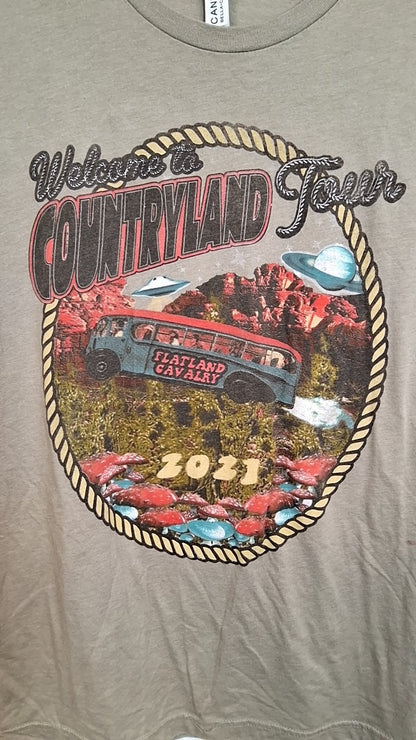 Flatland Cavalry T-Shirt M Beige