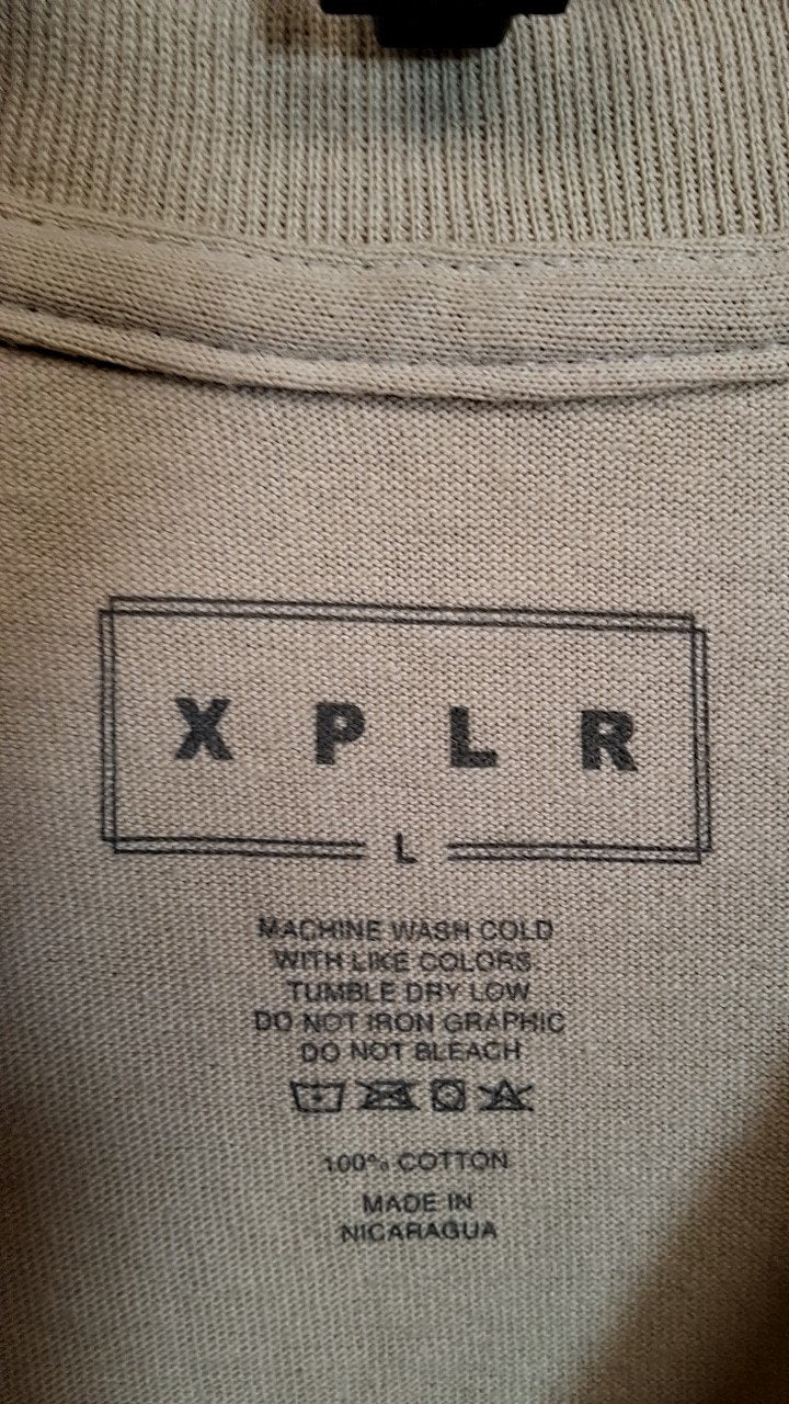 XPLR T-Shirt L Beige
