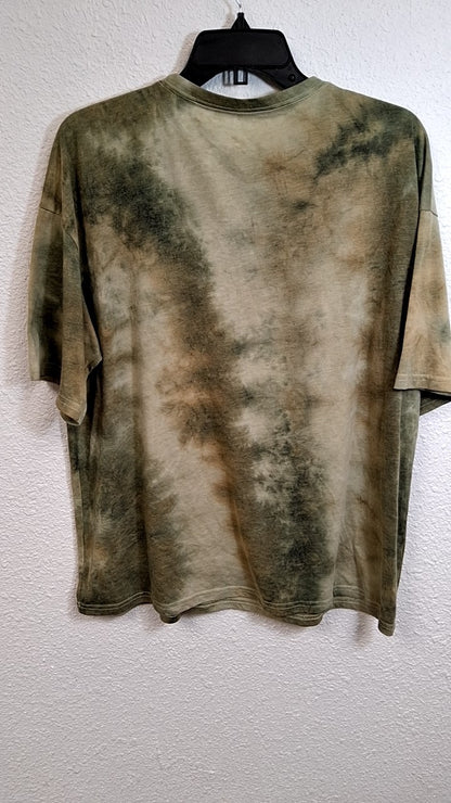 Sublime Long Beach T-Shirt L Olive green/Black