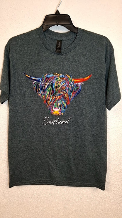 Scotland T-Shirt M Gray