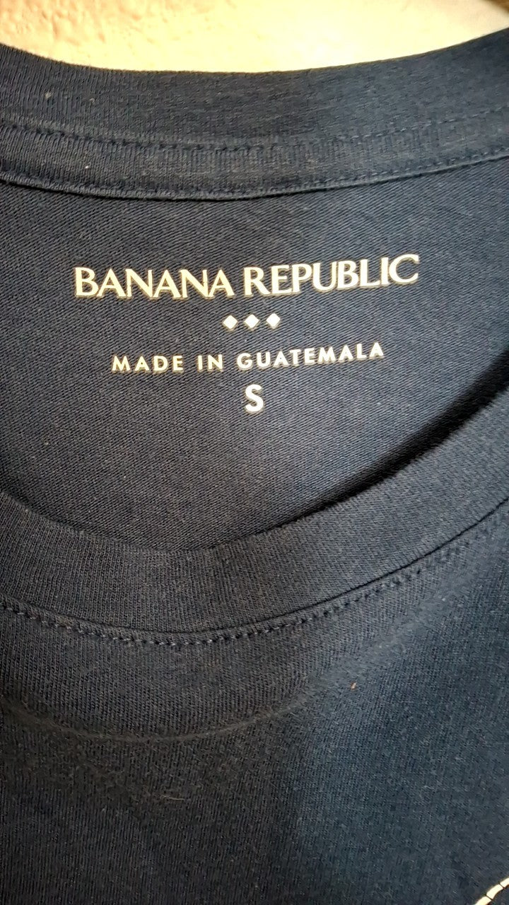 Banana Republic T-Shirt S Navy blue