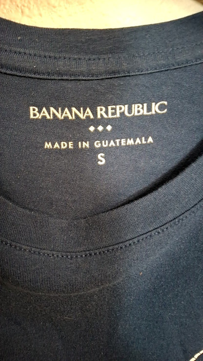 Banana Republic T-Shirt S Navy blue