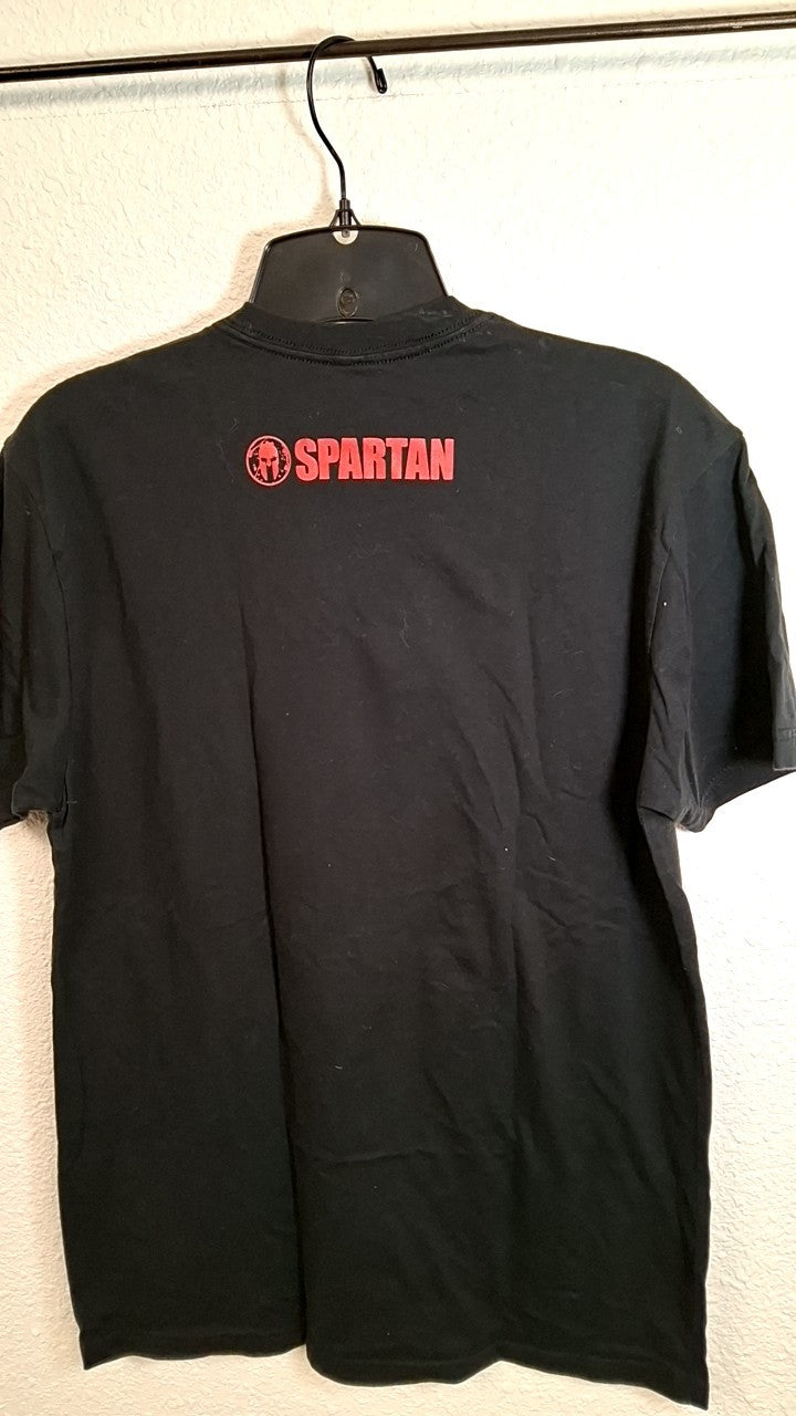 Spartan T-Shirt M Black