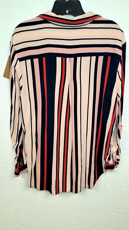 Zac & Rachel Shirt M Beige, Red, Navy Blue, Black