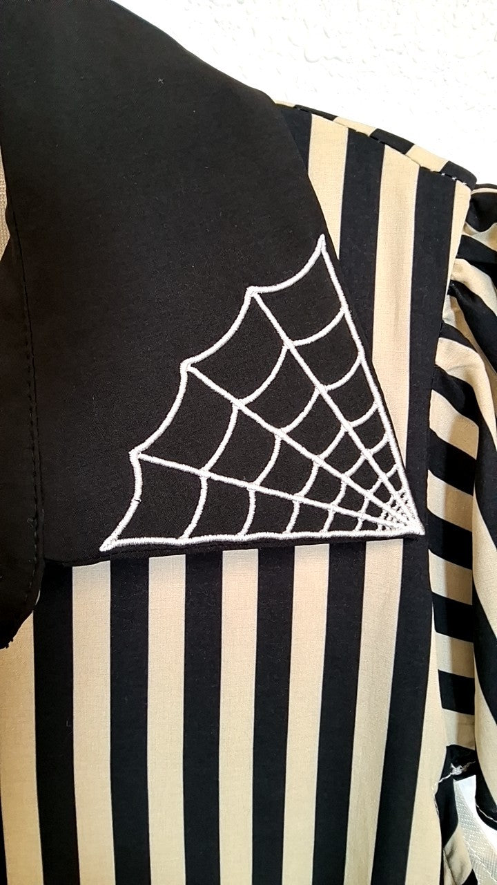 Sourpuss Dress M Black and White