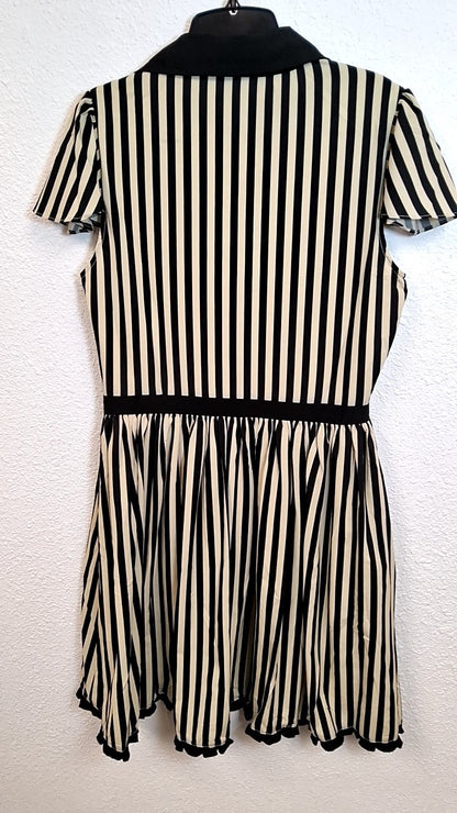 Sourpuss Dress M Black and White