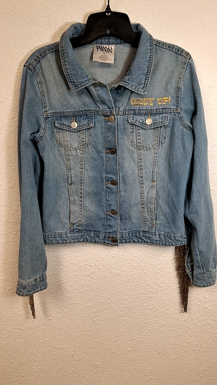 Shana Twain Jacket M Blue