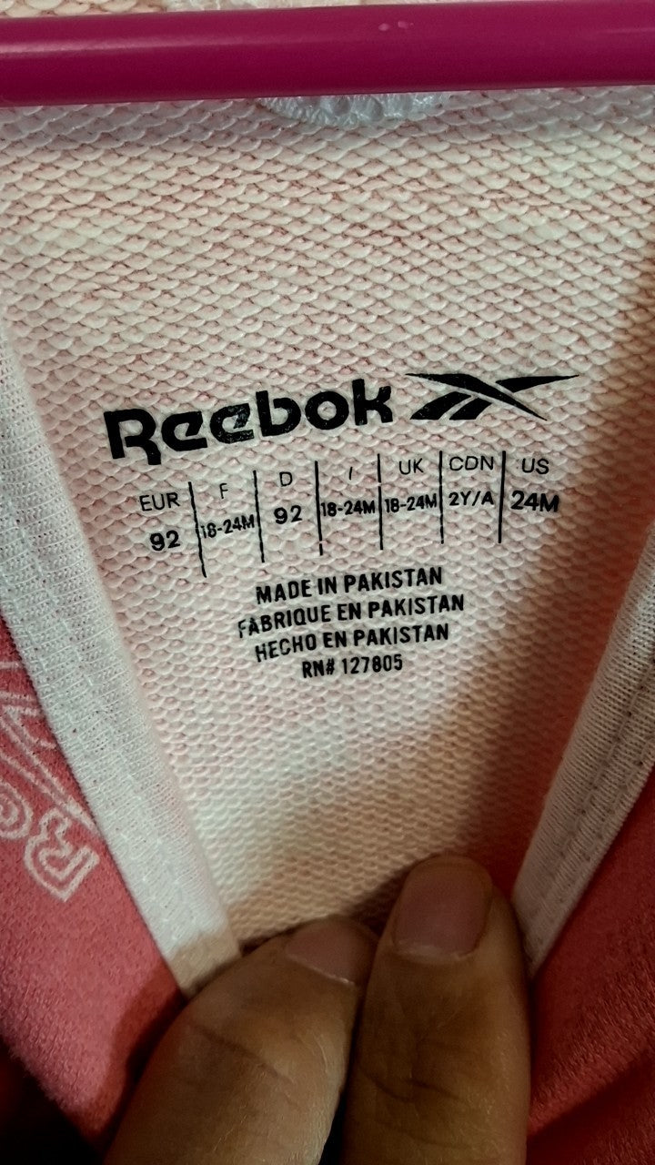 Reebok Jumpsuit 24M Pink