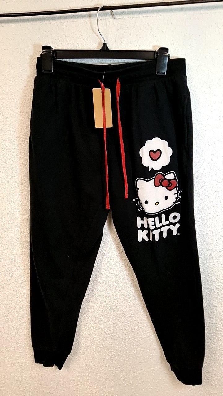 Hello Kitty Pants L (11/13) Black
