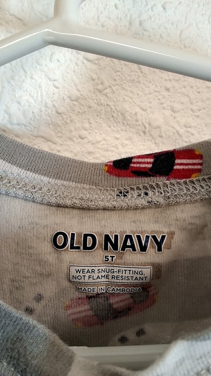Old Navy T-Shirt 5T Gray