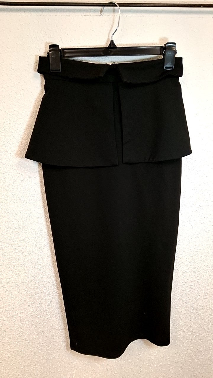 Shein Pencil Skirt S Black