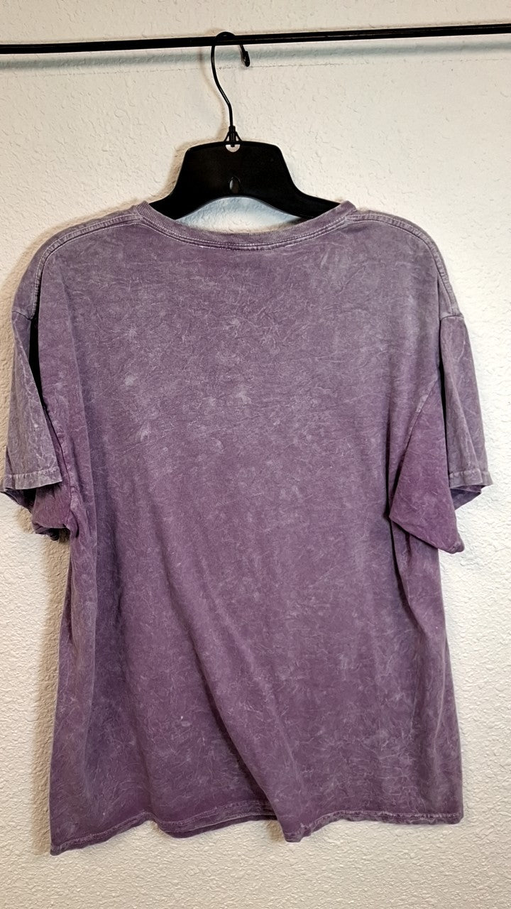 2003 LSU Championship T-Shirt L Lavender