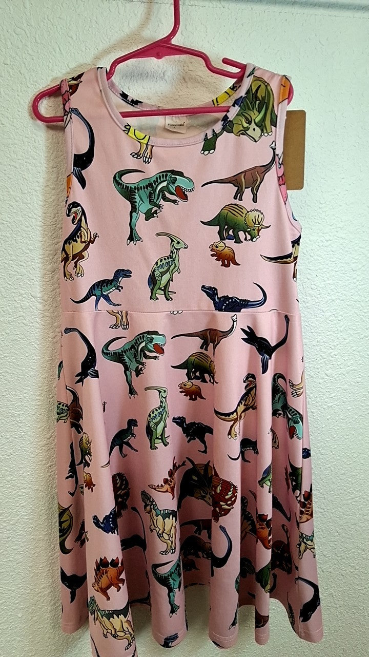 Funnycokid Dress L Pink
