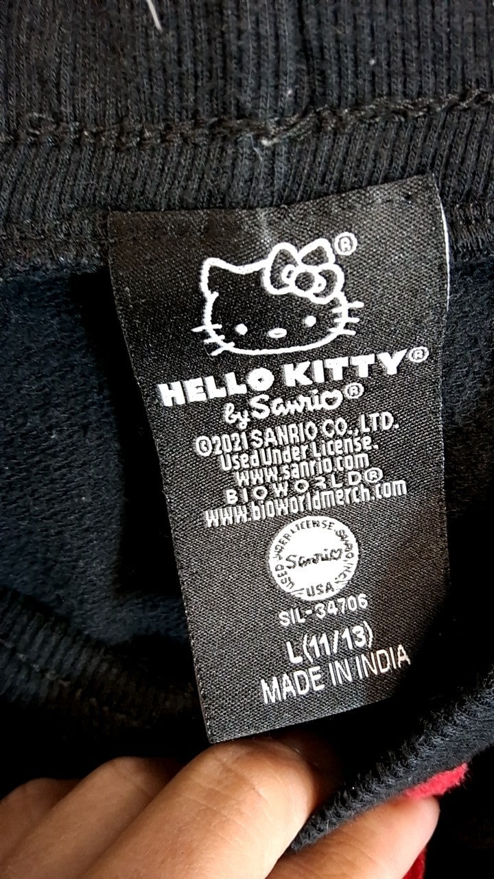 Hello Kitty Pants L (11/13) Black