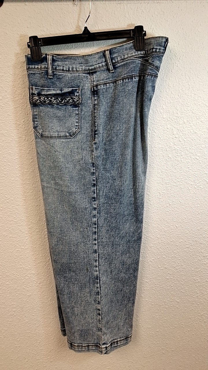 Curve Appeal Jeans 16 Light Blue