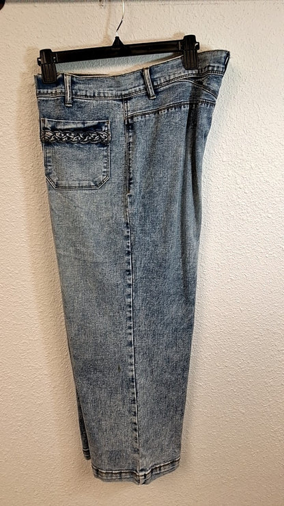 Curve Appeal Jeans 16 Light Blue