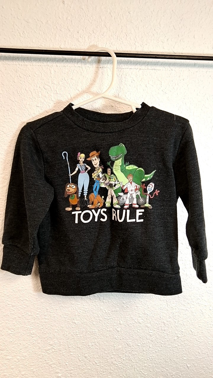 Disney/Pixar Sweatshirt 18mo Black