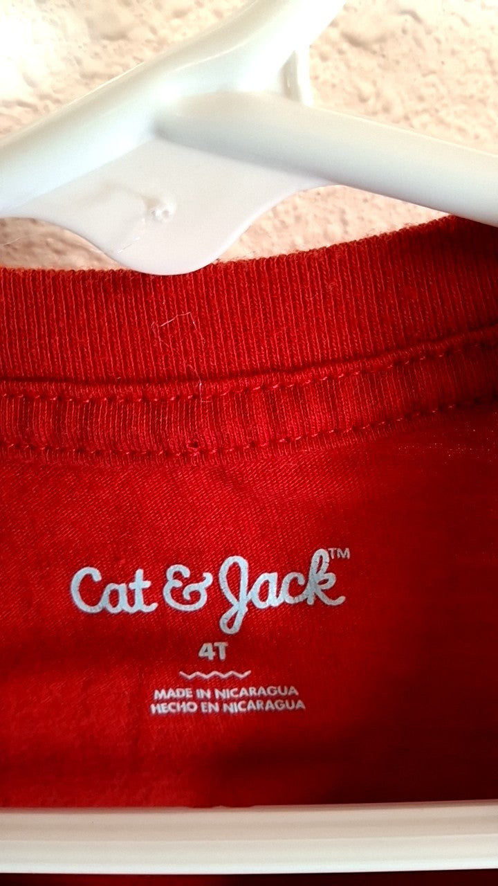 Cat & Jack Sweatshirt 4T Red