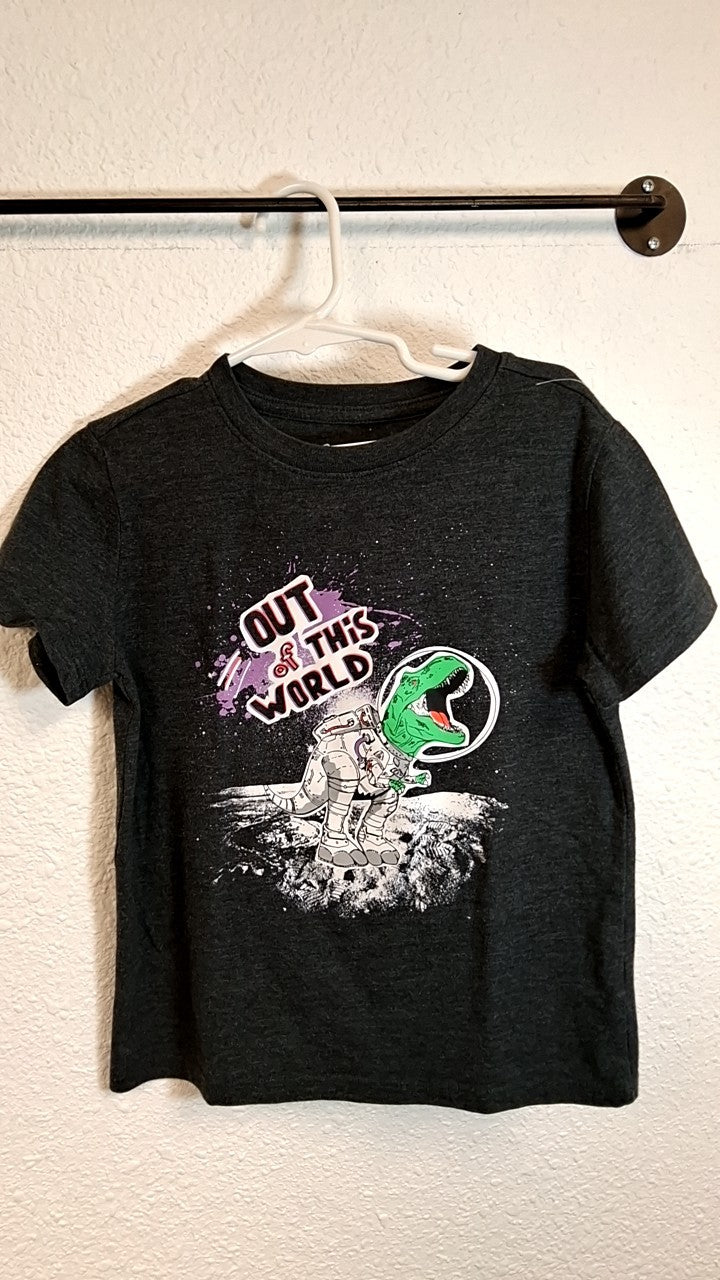 Cat & Jack T-Shirt XS (4/5) Black
