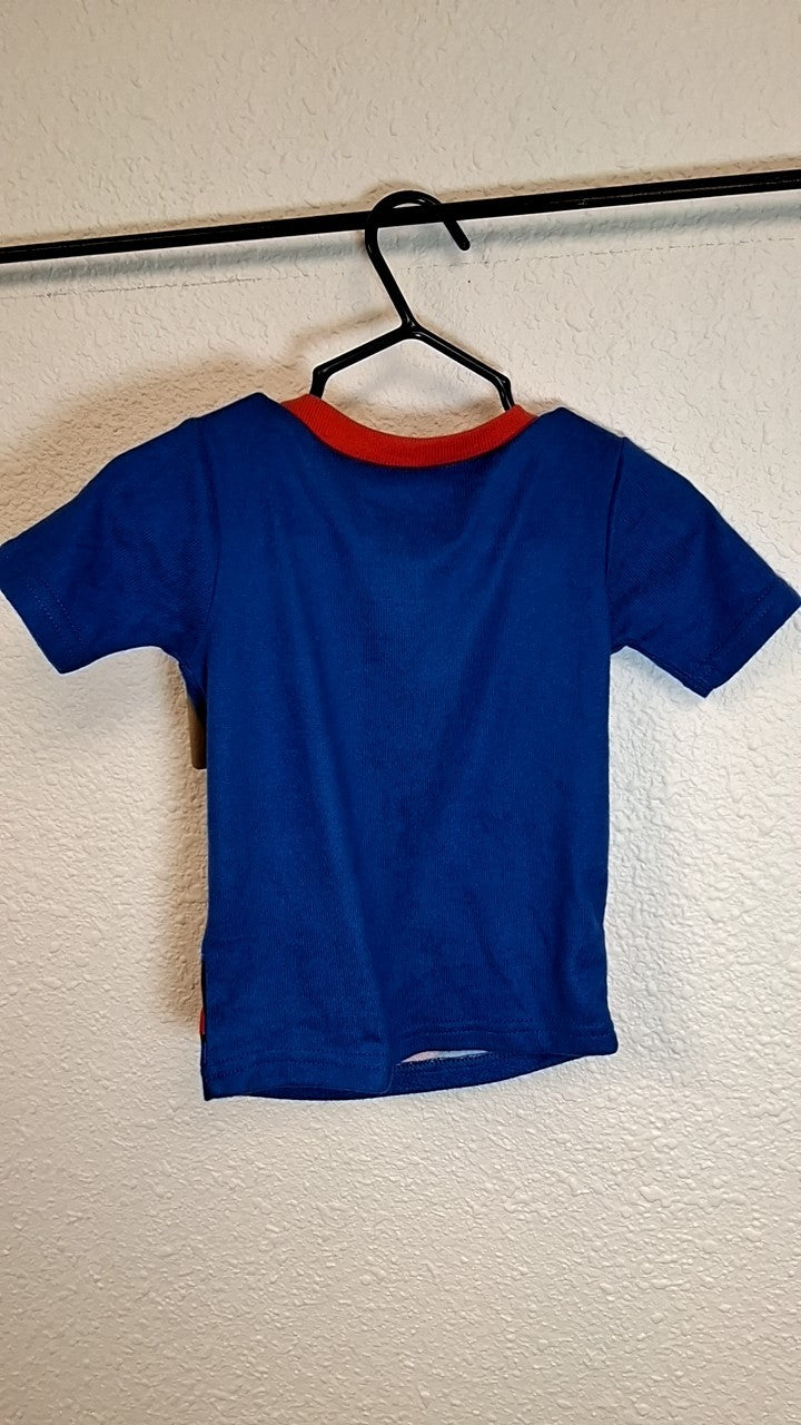 Marvel T-Shirt 2T Red and Blue