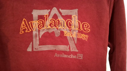 Avalanche Hoodie M(10/12) Red