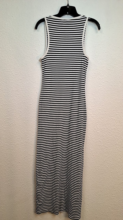 Divided Maxi Dress M Black and White