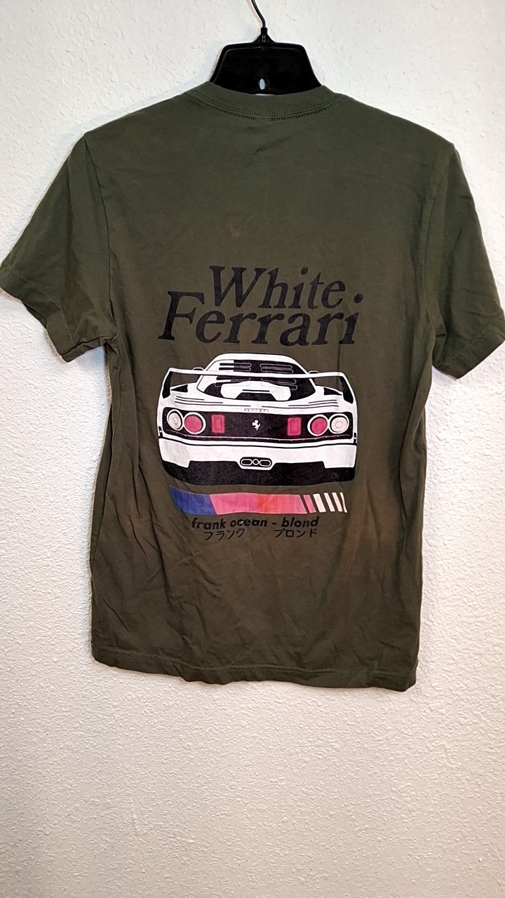 Frank Ocean Blond T-Shirt M Olive Green